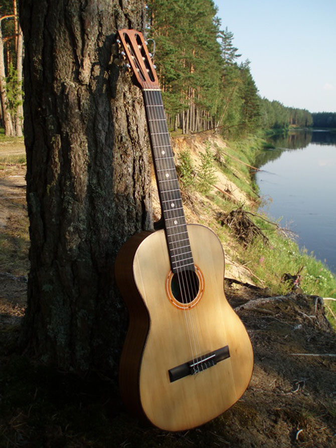 переделка из ленинградской гитары